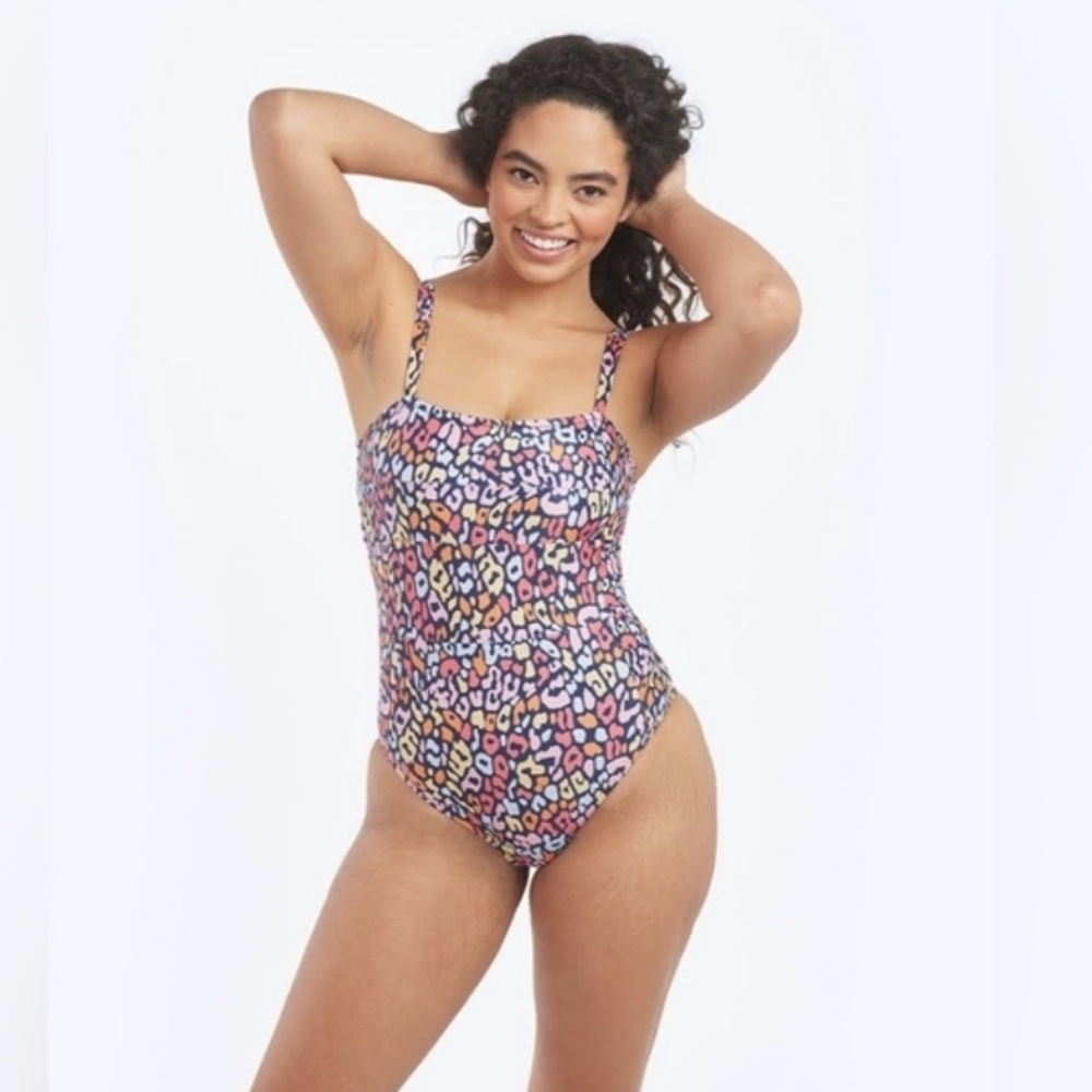 Summersalt Oasis One Piece Swimsuit Leopard Print